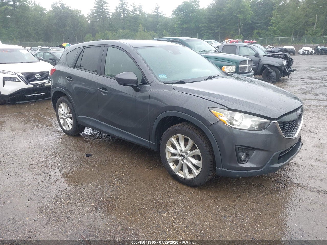 JM3KE4DY4E0****** · 2014 MAZDA CX-5 GRAND TOURING