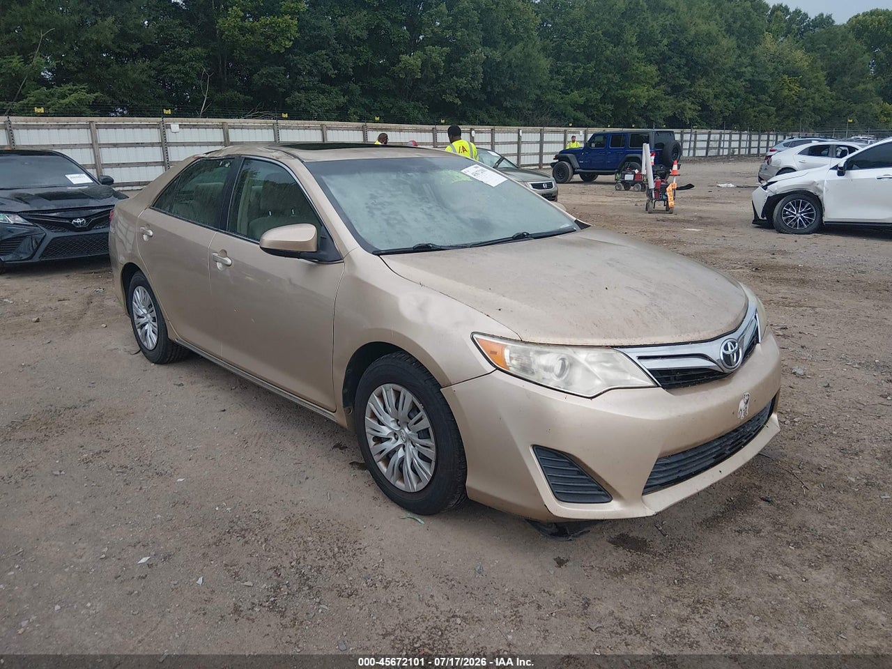 4T1BF1FK1CU****** · 2012 TOYOTA CAMRY LE