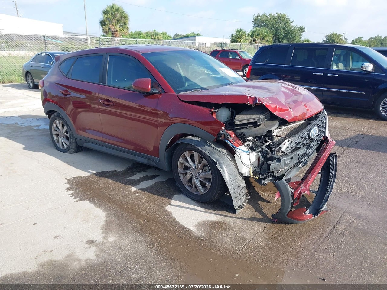KM8J23A47KU****** · 2019 HYUNDAI TUCSON SE