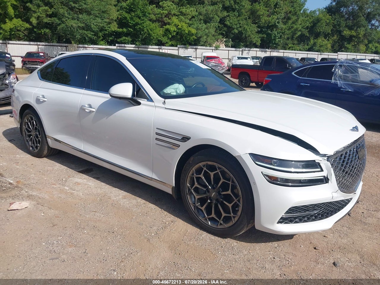 KMTGB4SC7NU****** · 2022 GENESIS G80 2.5T RWD