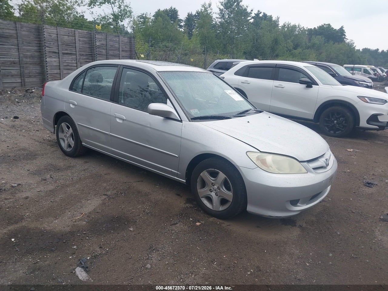 2HGES267X4H****** · 2004 HONDA CIVIC EX