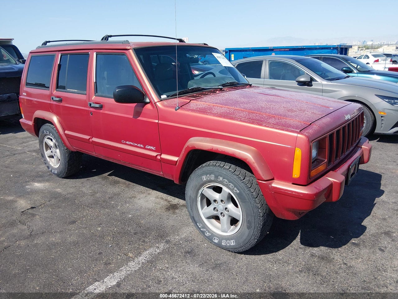 1J4FJ68S2WL****** · 1998 JEEP CHEROKEE CLASSIC/SPORT