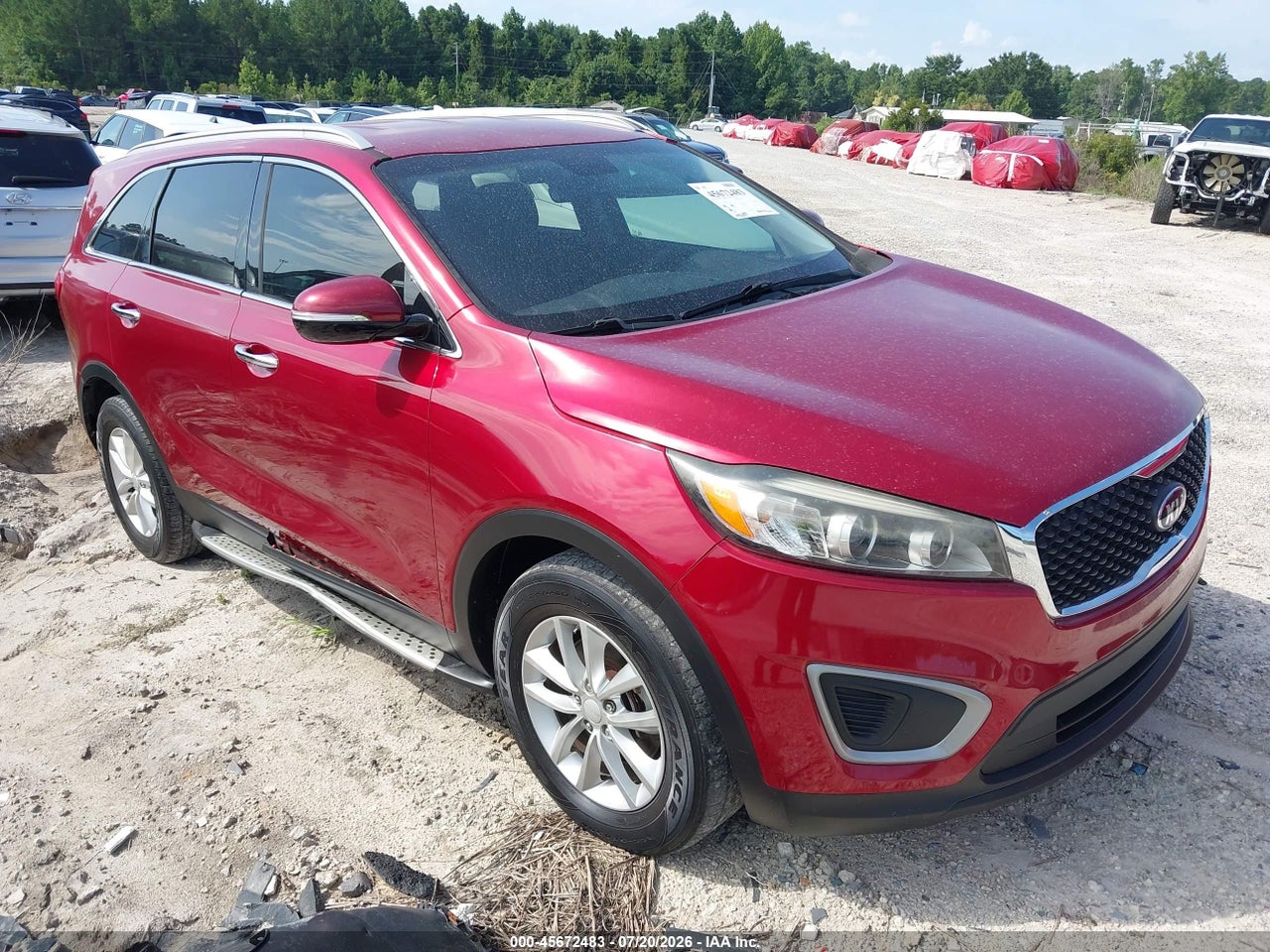 5XYPG4A59GG****** · 2016 KIA SORENTO 3.3L LX