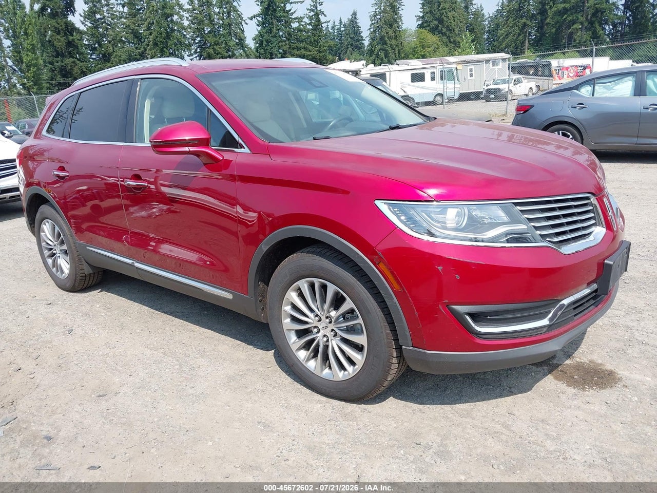 2LMPJ8KP6GB****** · 2016 LINCOLN MKX SELECT