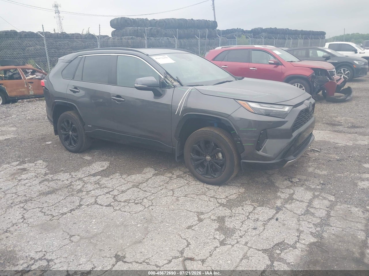 2T3T6RFV4RW****** · 2024 TOYOTA RAV4 HYBRID SE