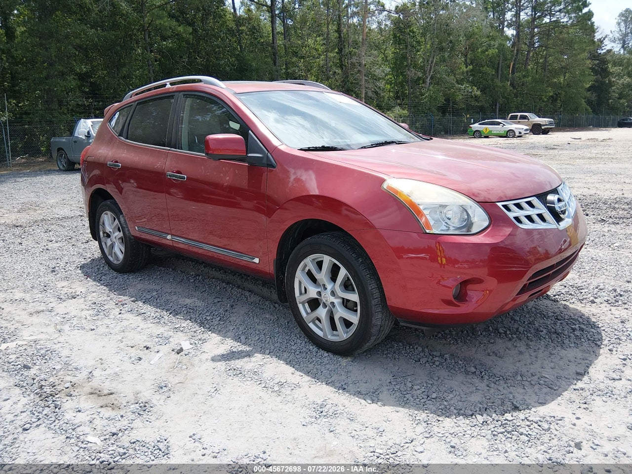 JN8AS5MT0CW****** · 2012 NISSAN ROGUE SV W/SL PKG