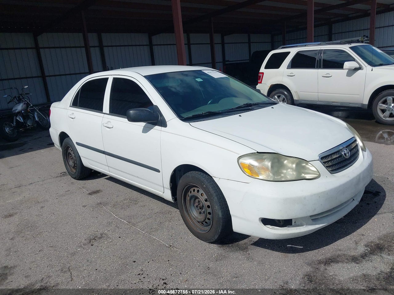 JTDBR32E370****** · 2007 TOYOTA COROLLA CE