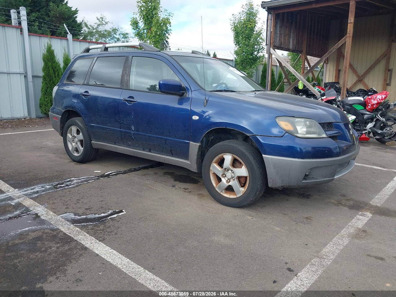 JA4LZ41G73U****** · 2003 MITSUBISHI OUTLANDER XLS