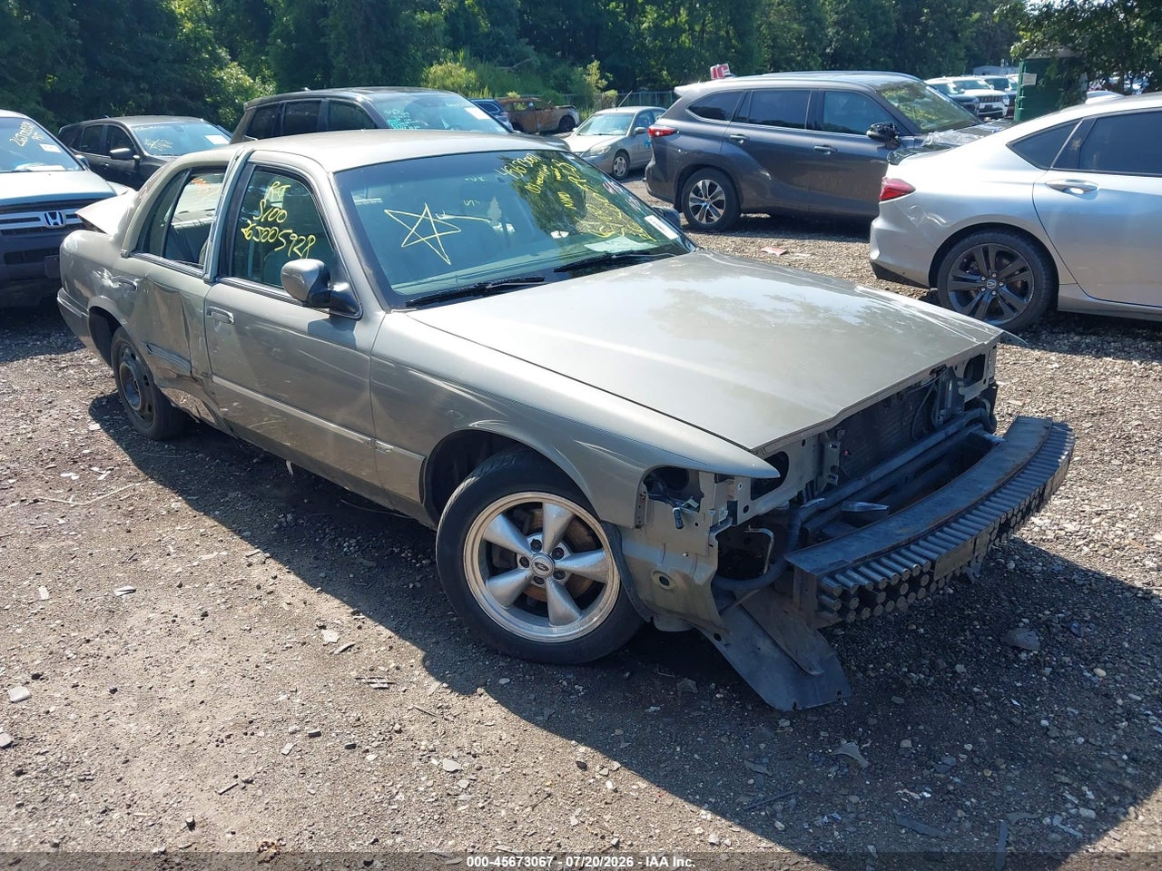 2MEFM75W13X****** · 2003 MERCURY GRAND MARQUIS LS