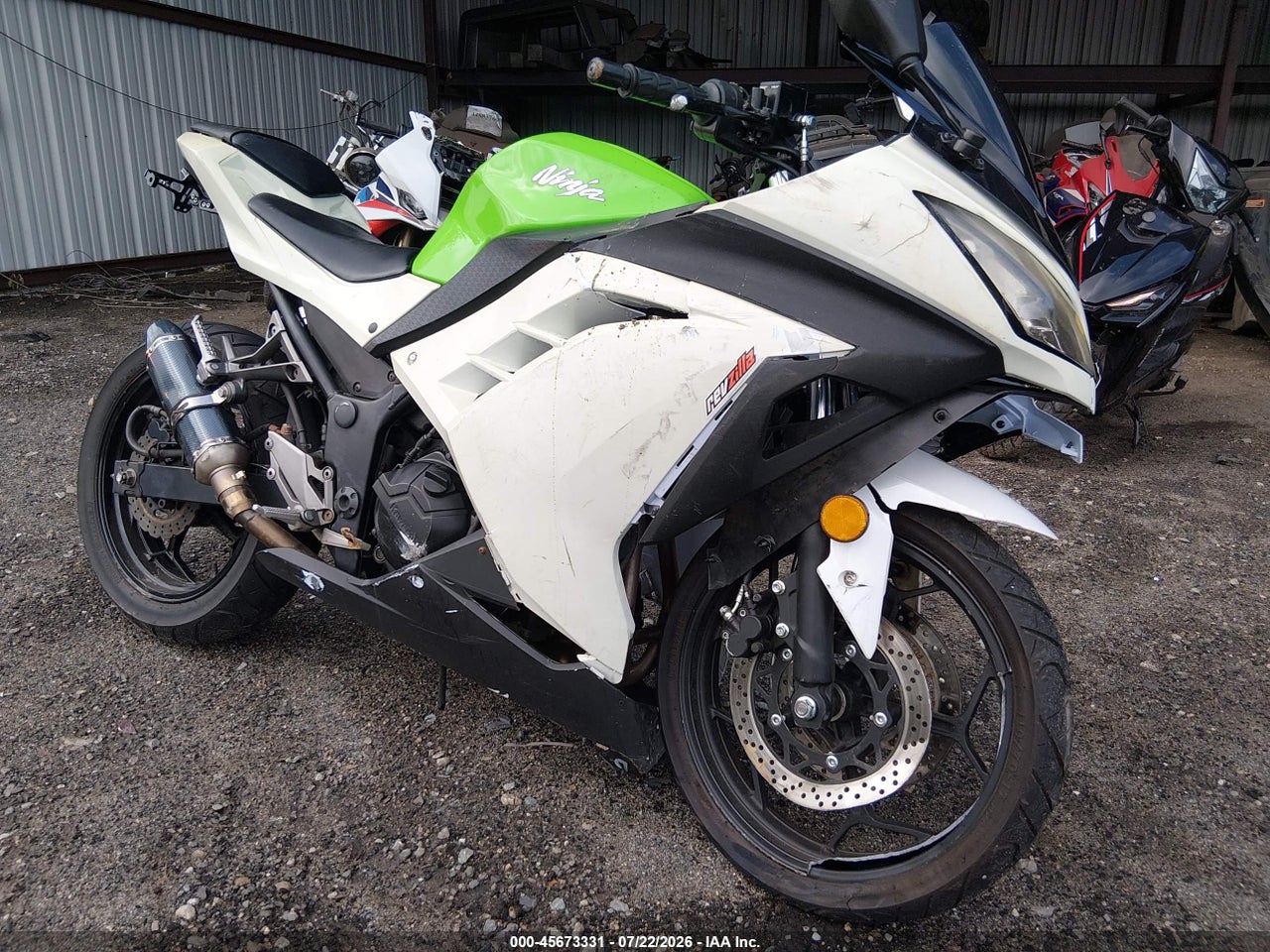 JKAEX8A16FD****** · 2015 KAWASAKI EX300 A