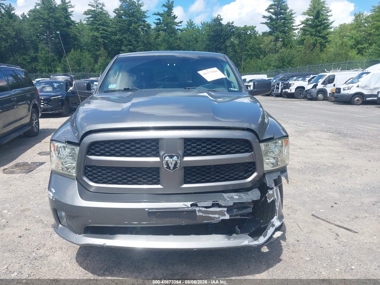 1C6RR7KT7DS****** · 2013 RAM 1500 EXPRESS · 6/11
