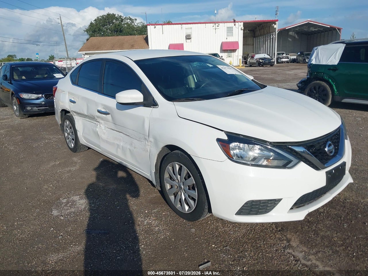 3N1AB7APXHY****** · 2017 NISSAN SENTRA SV