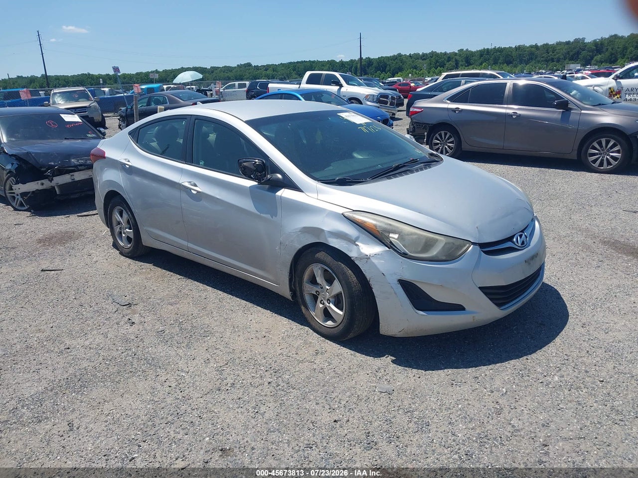 5NPDH4AE7EH****** · 2014 HYUNDAI ELANTRA SE