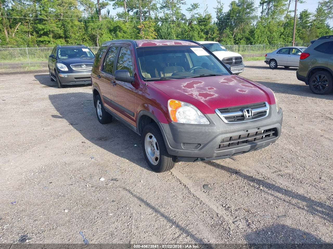 JHLRD78482C****** · 2002 HONDA CR-V LX