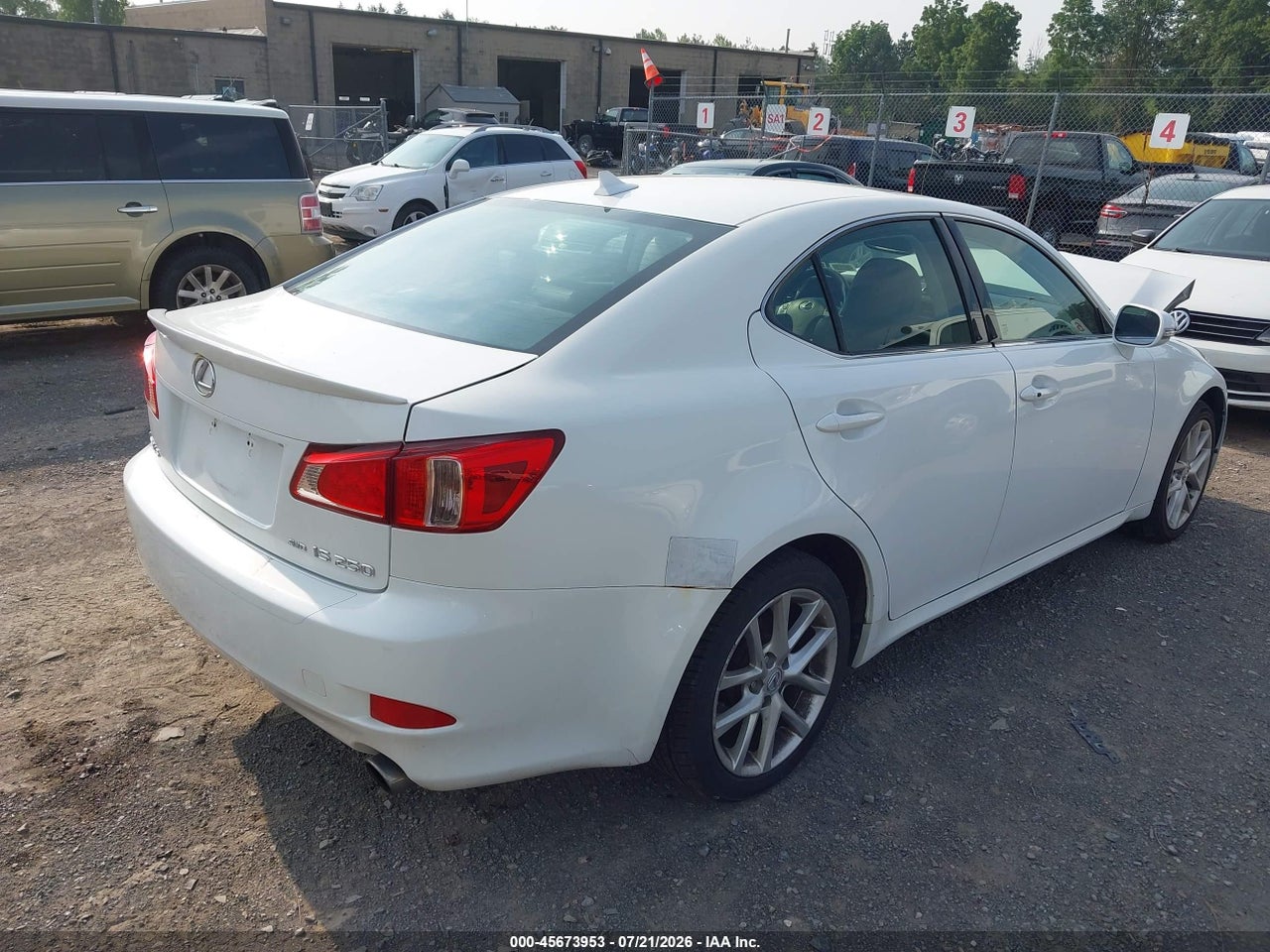 2012 LEXUS IS 250 · 4/11