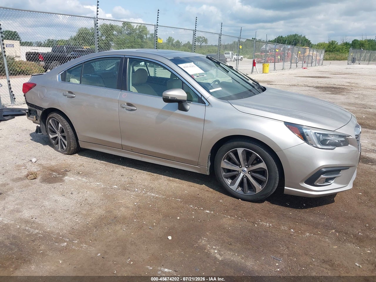 4S3BNAN68K3****** · 2019 SUBARU LEGACY 2.5I LIMITED