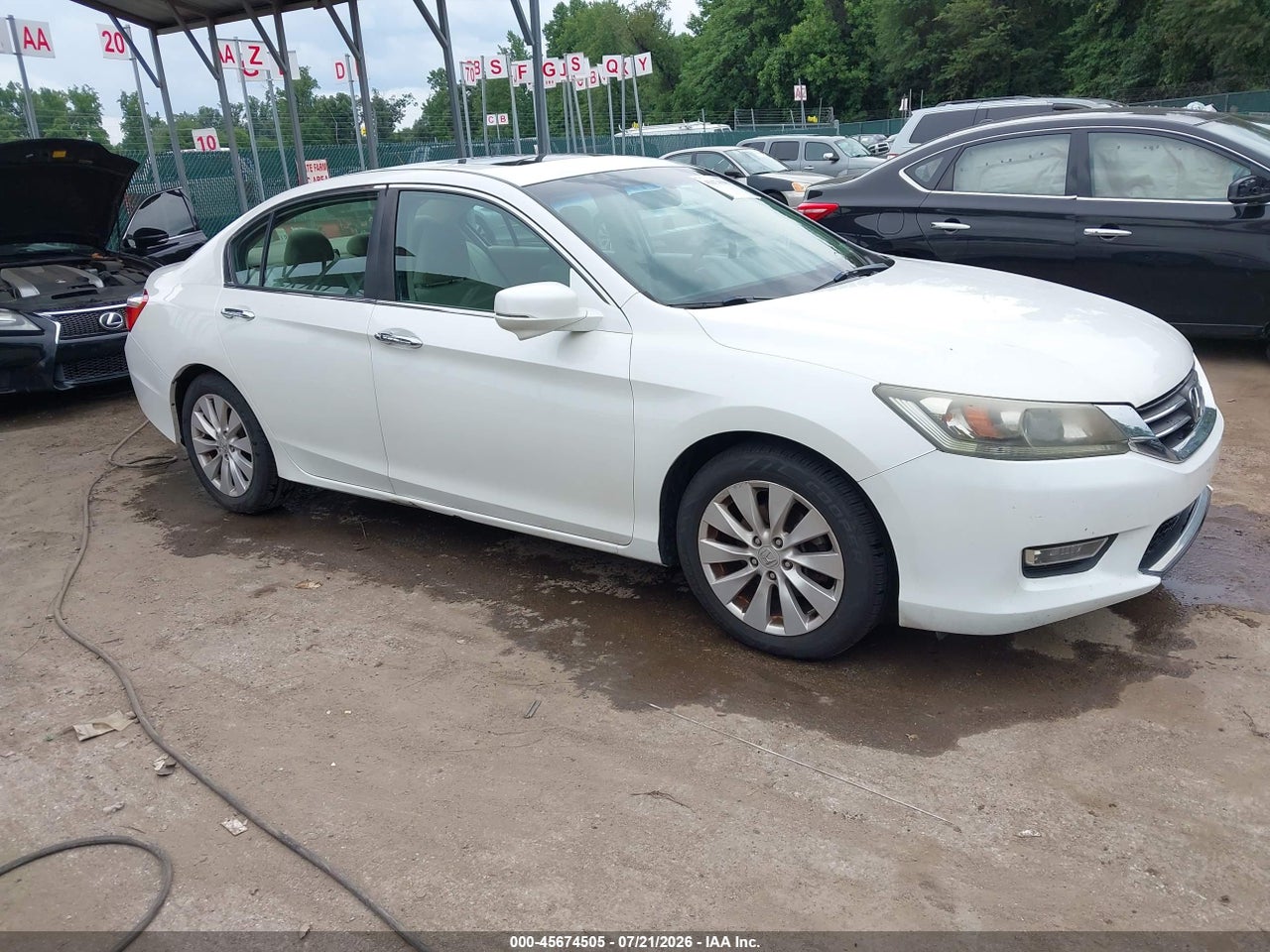 1HGCR2F77DA****** · 2013 HONDA ACCORD EX