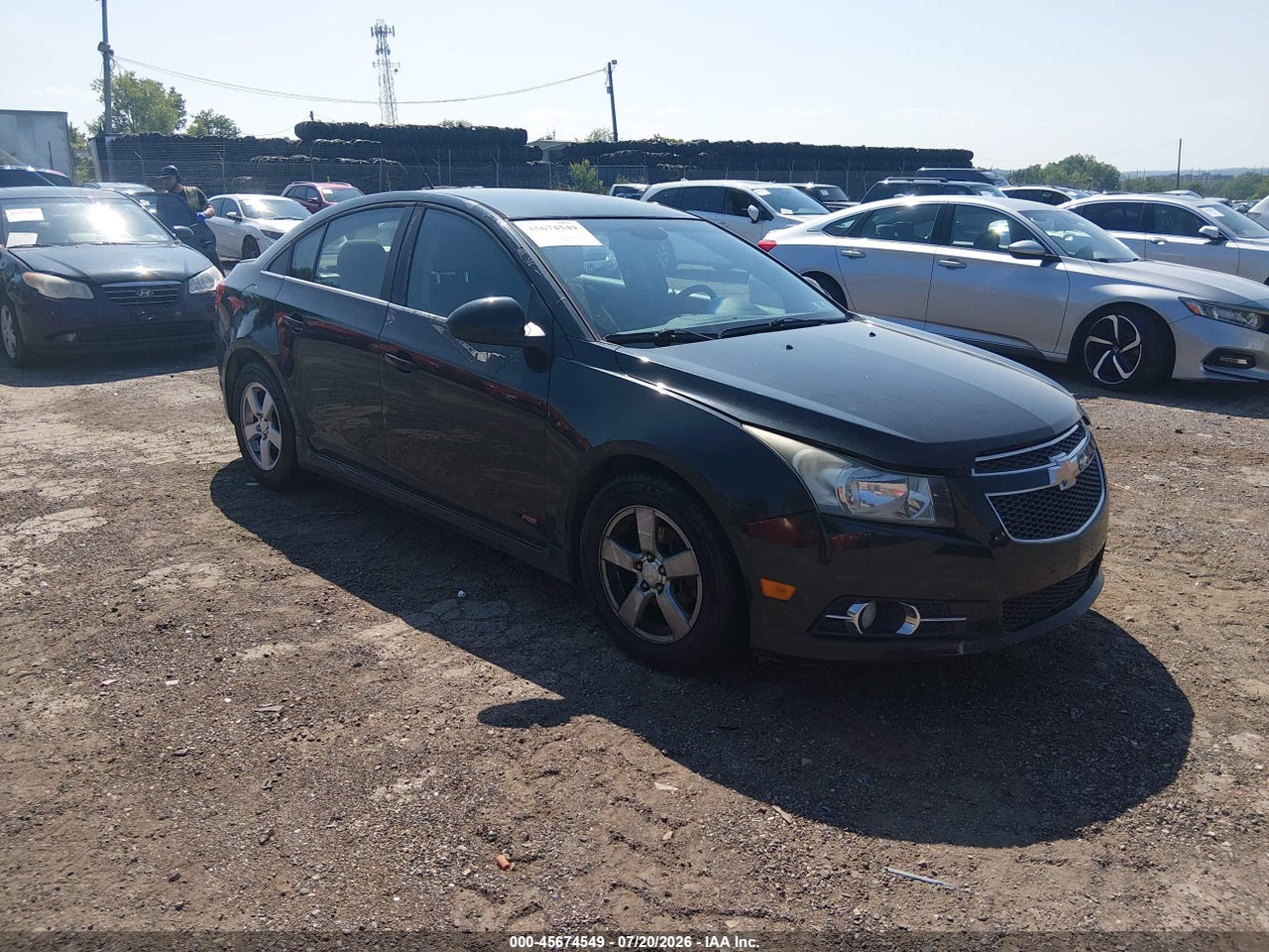 1G1PC5SB7D7****** · 2013 CHEVROLET CRUZE 1LT AUTO