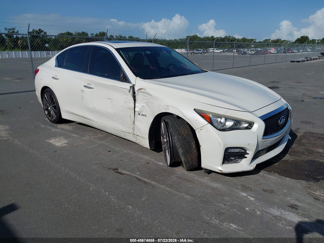 JN1FV7AP0GM****** · 2016 INFINITI Q50 3.0T RED SPORT 400