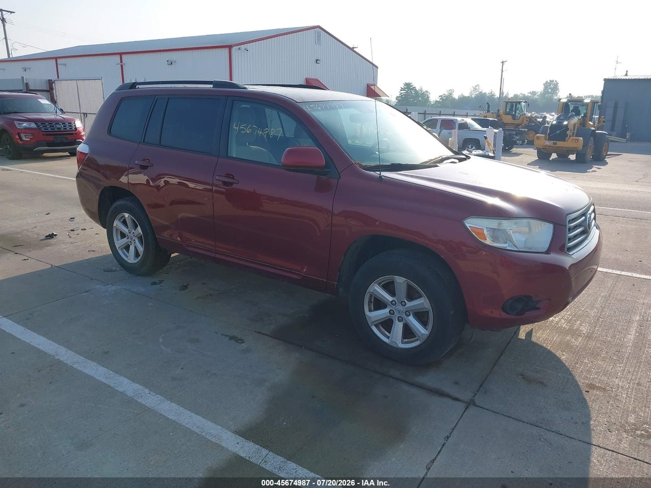 JTEDA41A092****** · 2009 TOYOTA HIGHLANDER