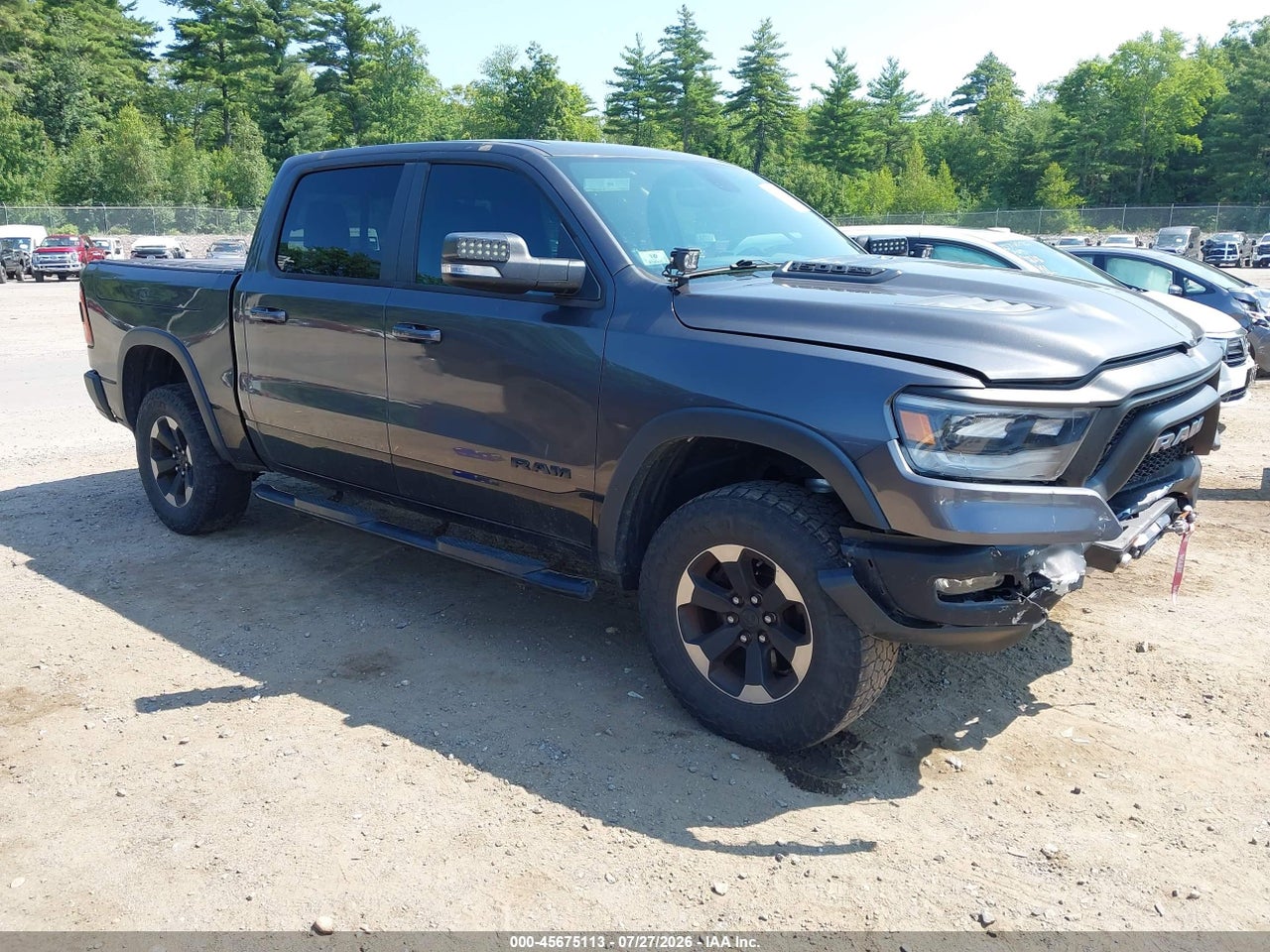 1C6SRFLT2KN****** · 2019 RAM 1500 REBEL  4X4 5'7 BOX