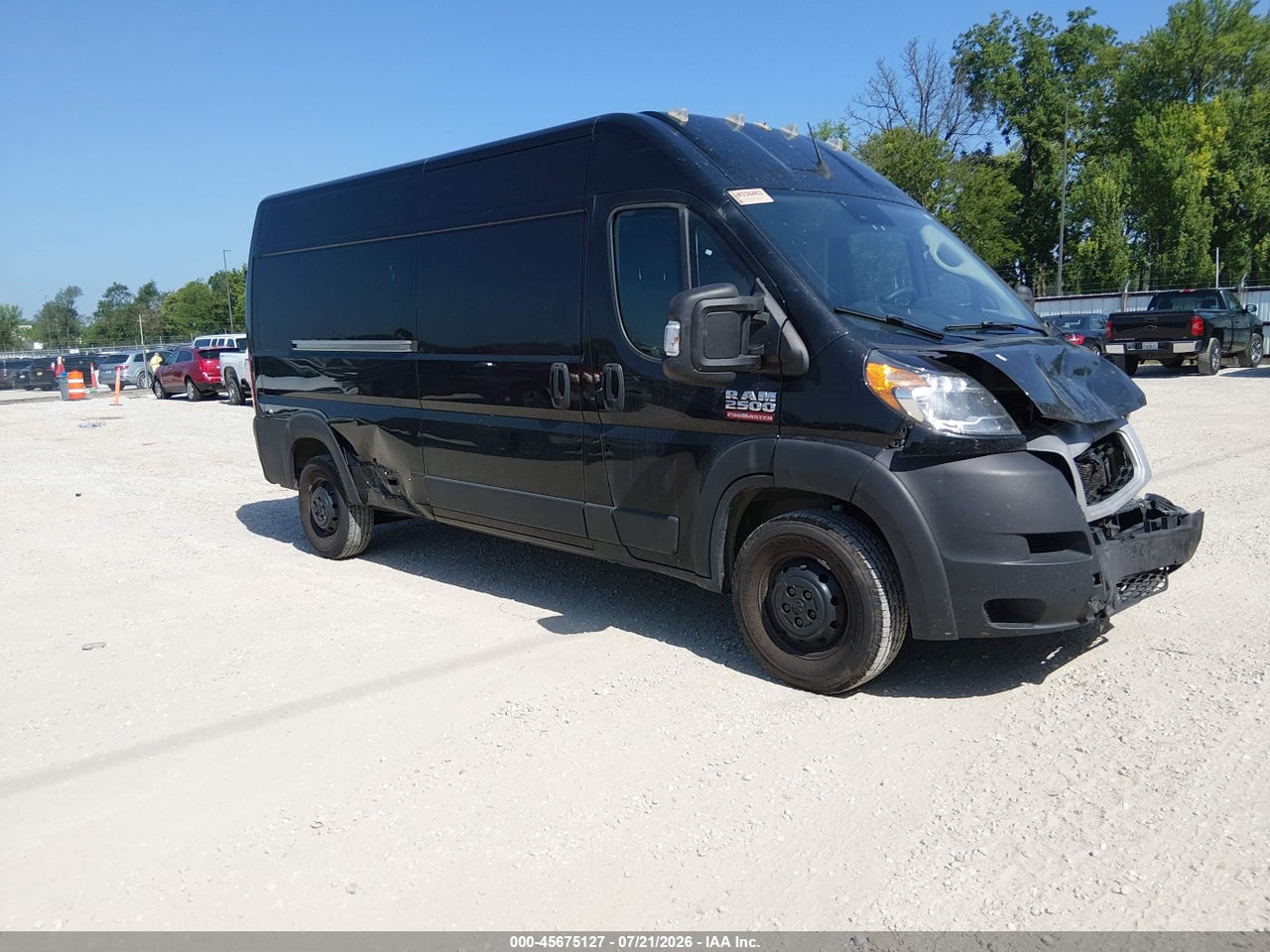 2022 RAM PROMASTER 2500 HIGH ROOF 159 WB