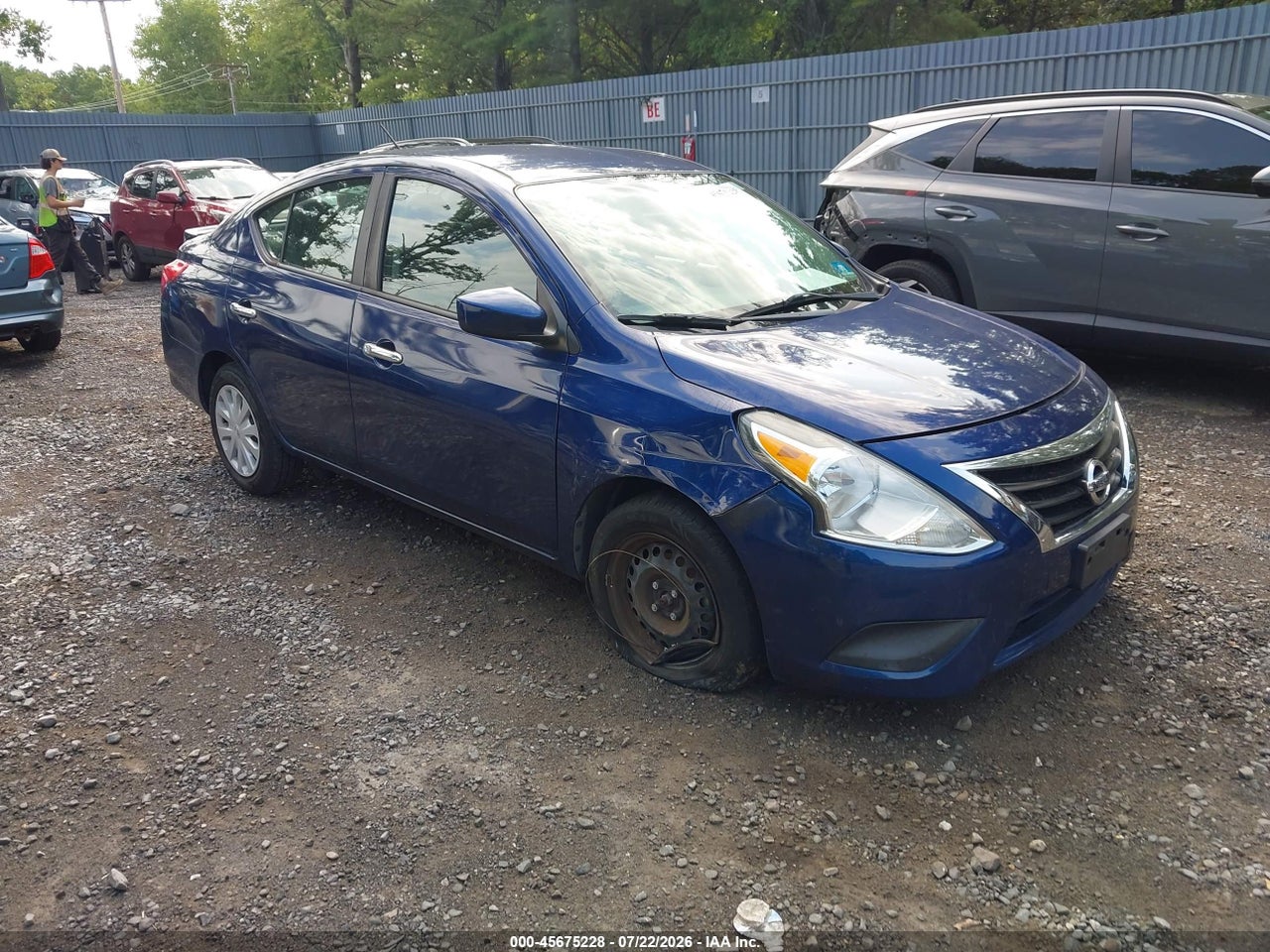 3N1CN7AP0JL****** · 2018 NISSAN VERSA 1.6 SV