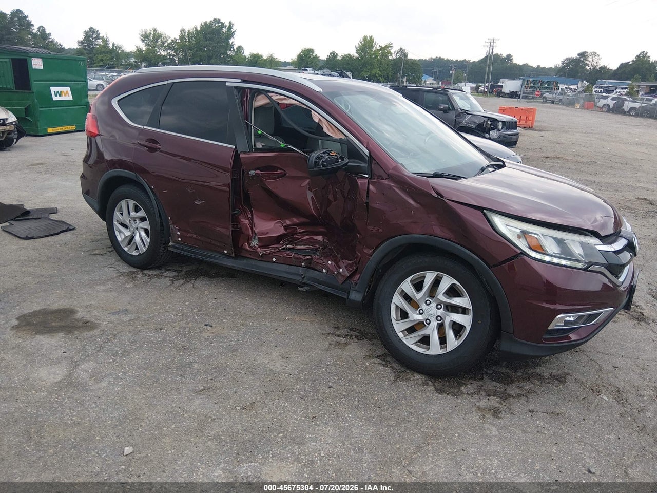 2HKRM4H73FH****** · 2015 HONDA CR-V EX-L