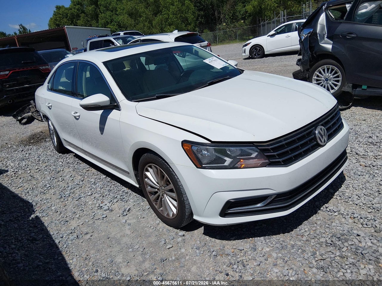 1VWBT7A36HC****** · 2017 VOLKSWAGEN PASSAT 1.8T SE