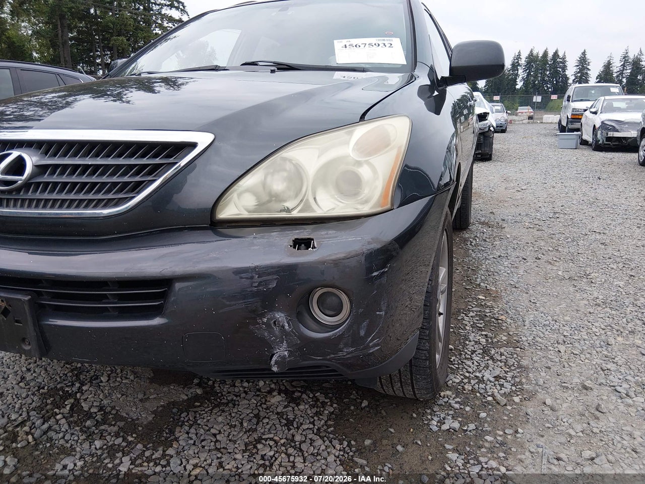JTJHW31U860****** · 2006 LEXUS RX 400H   · 6/11