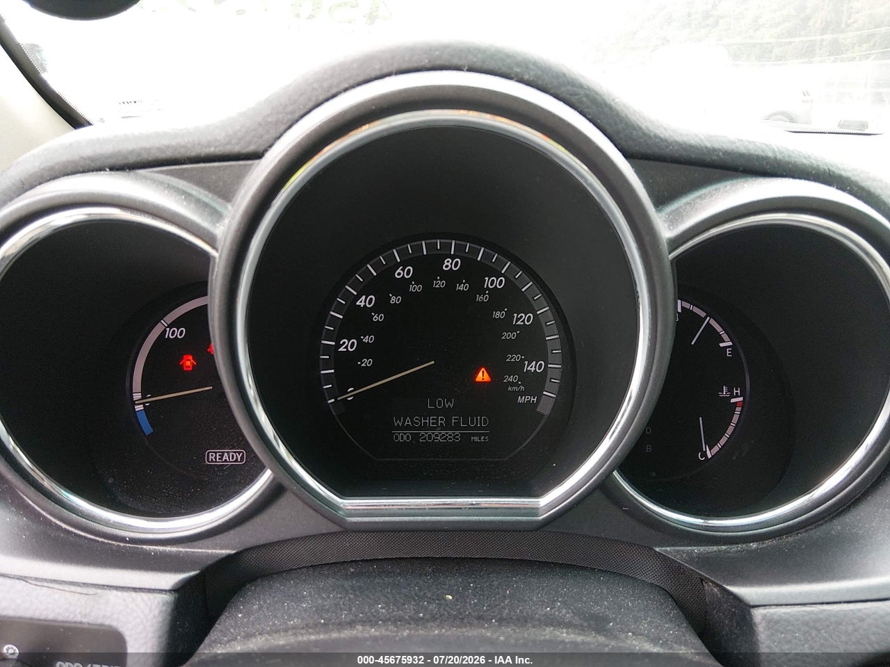 JTJHW31U860****** · 2006 LEXUS RX 400H   · 7/11
