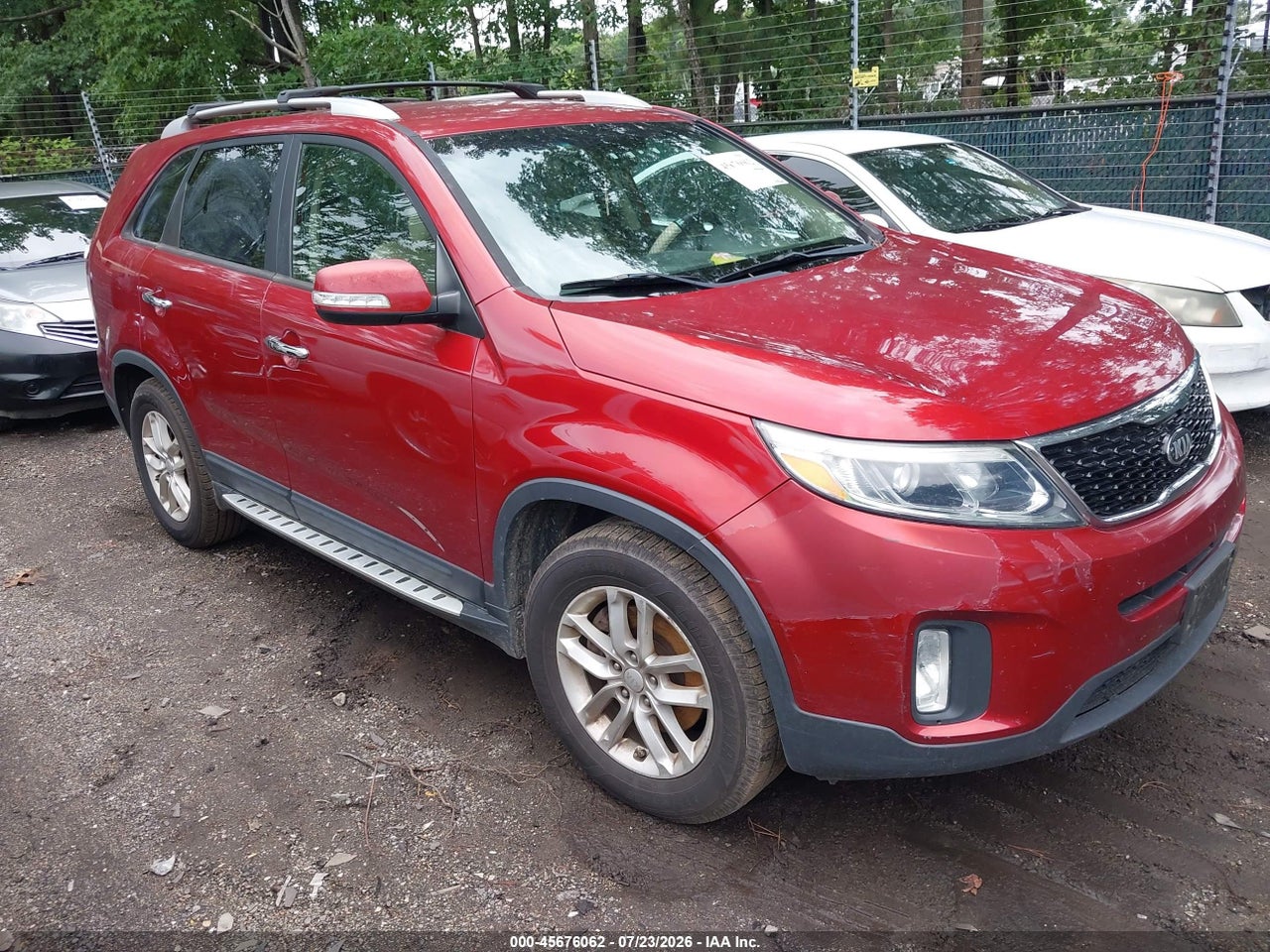 5XYKT4A61EG****** · 2014 KIA SORENTO LX