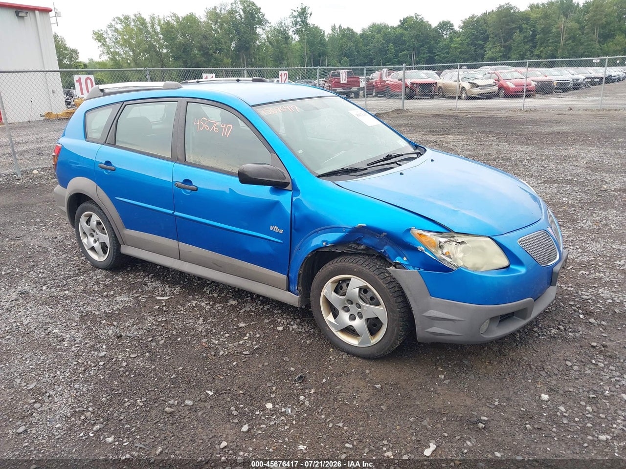 5Y2SL65857Z****** · 2007 PONTIAC VIBE