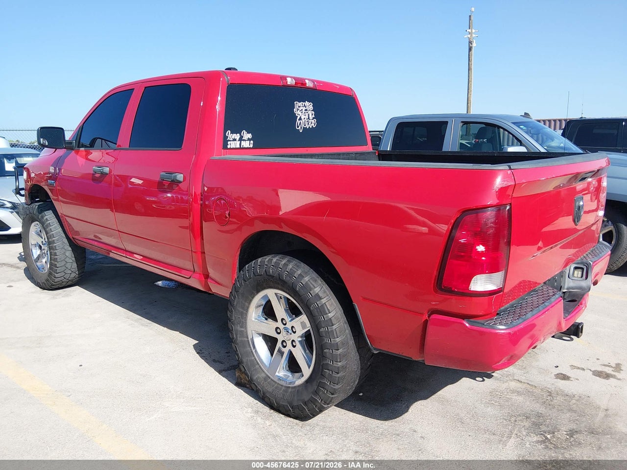 1C6RR6KT4ES****** · 2014 RAM 1500 EXPRESS · 3/11