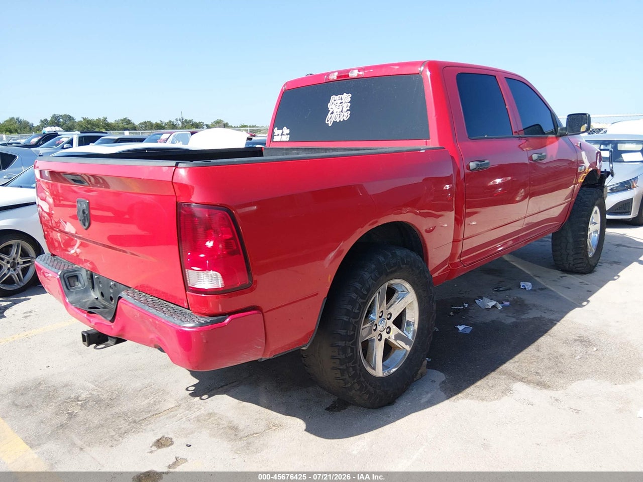 1C6RR6KT4ES****** · 2014 RAM 1500 EXPRESS · 4/11