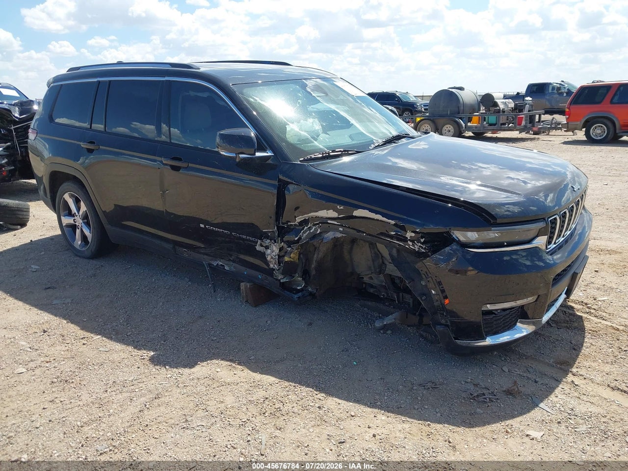 1C4RJKBG0M8****** · 2021 JEEP GRAND CHEROKEE L LIMITED 4X4