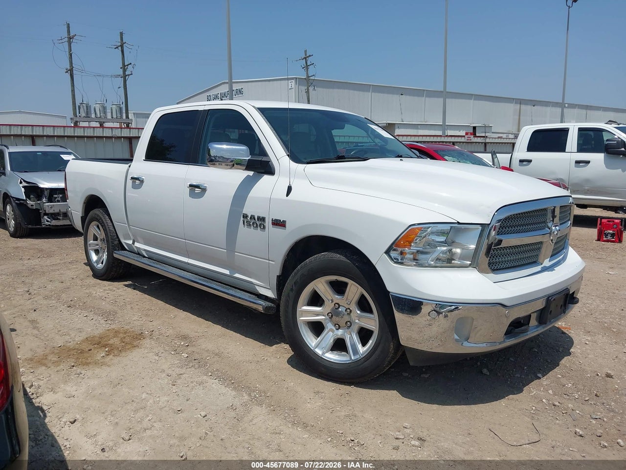 1C6RR6LT3HS****** · 2017 RAM 1500 LONE STAR SILVER  4X2 5'7 BOX