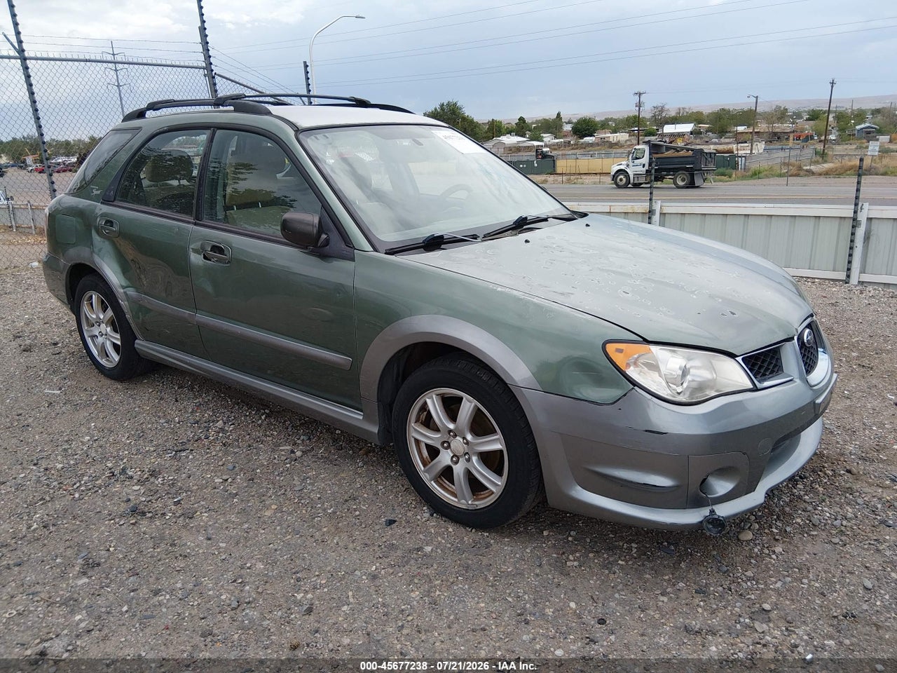 JF1GG63637G****** · 2007 SUBARU IMPREZA OUTBACK SPORT