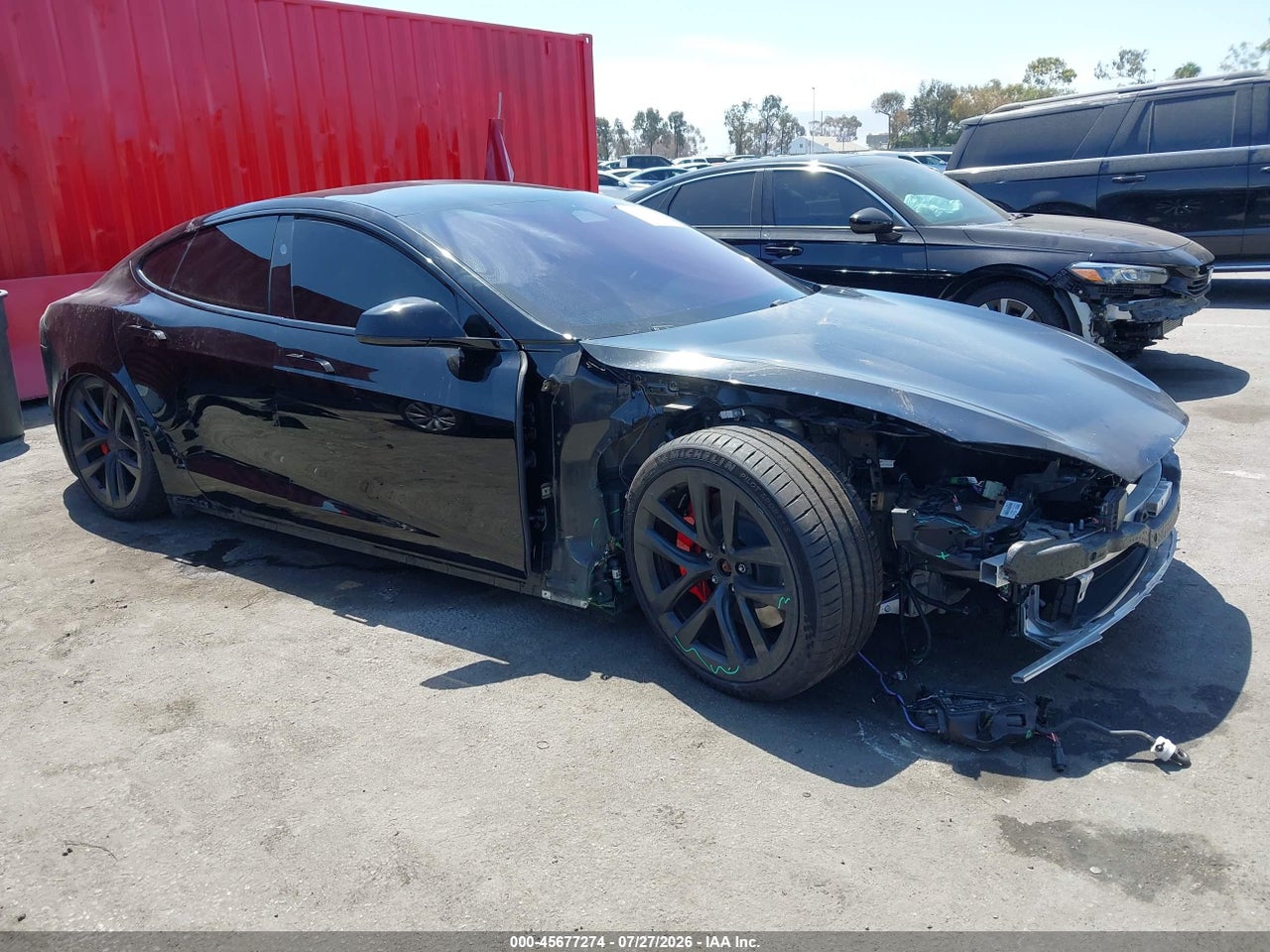 5YJSA1E60PF****** · 2023 TESLA MODEL S PLAID TRI MOTOR ALL-WHEEL DRIVE