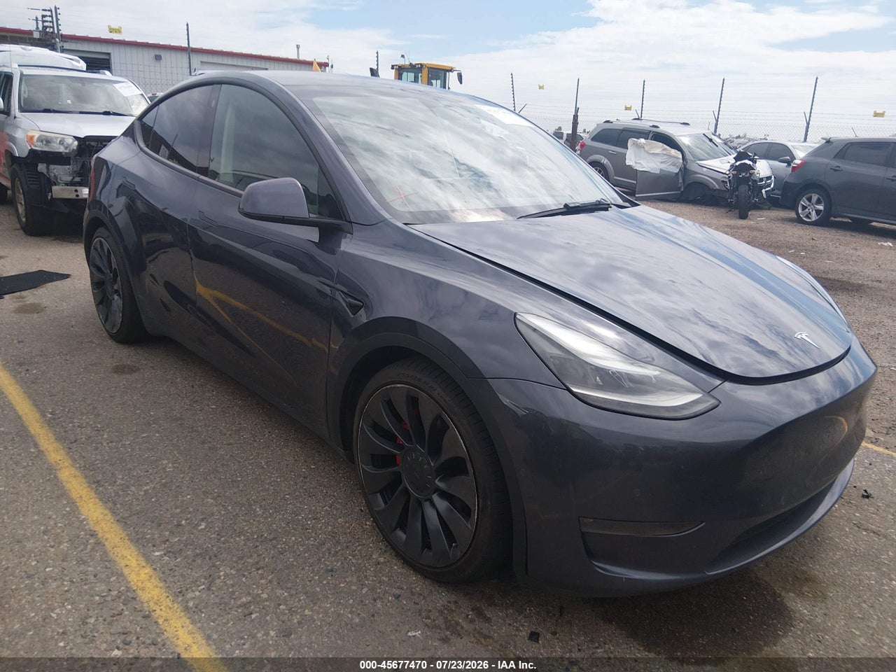 7SAYGDEF9NF****** · 2022 TESLA MODEL Y PERFORMANCE DUAL MOTOR ALL-WHEEL DRIVE