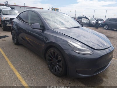 7SAYGDEF9NF****** · 2022 TESLA MODEL Y PERFORMANCE DUAL MOTOR ALL-WHEEL DRIVE