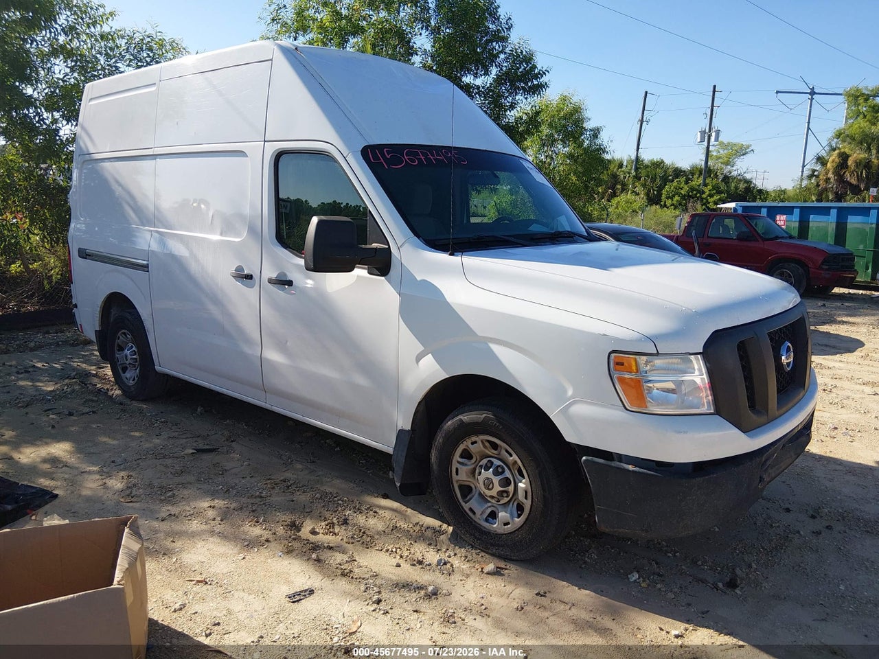 1N6BF0LY9EN****** · 2014 NISSAN NV CARGO NV2500 HD SV V6