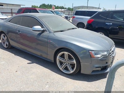 WAUVGAFR1DA****** · 2013 AUDI S5 3.0T PREMIUM PLUS
