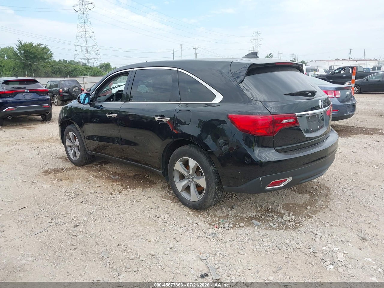 5FRYD4H22EB****** · 2014 ACURA MDX   · 3/10