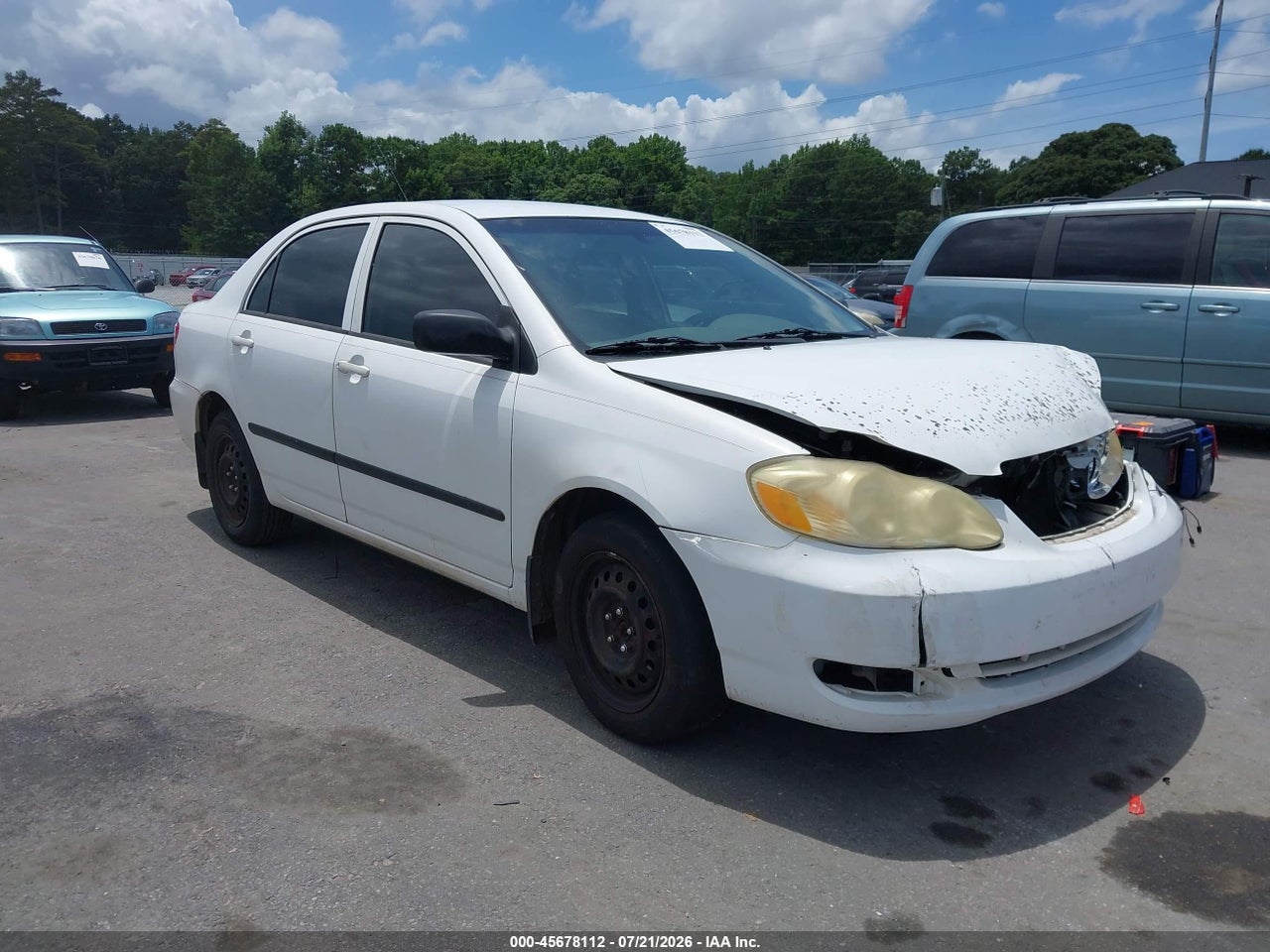 1NXBR32E25Z****** · 2005 TOYOTA COROLLA CE