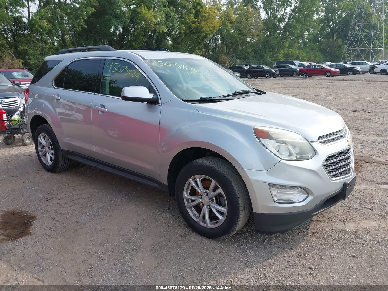2GNALCEK3G6****** · 2016 CHEVROLET EQUINOX LT