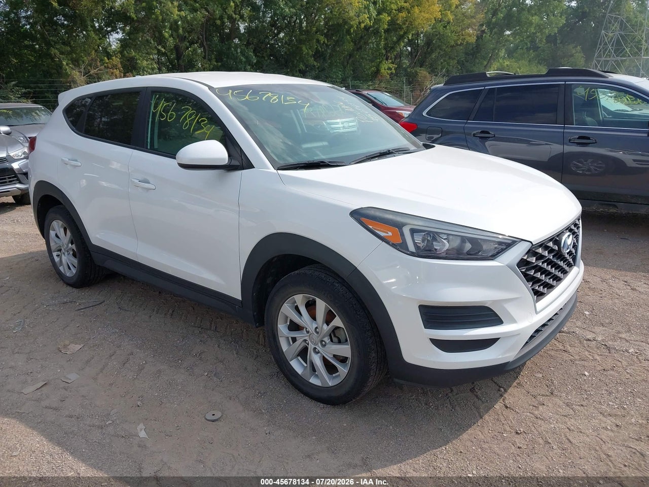 KM8J23A43KU****** · 2019 HYUNDAI TUCSON SE