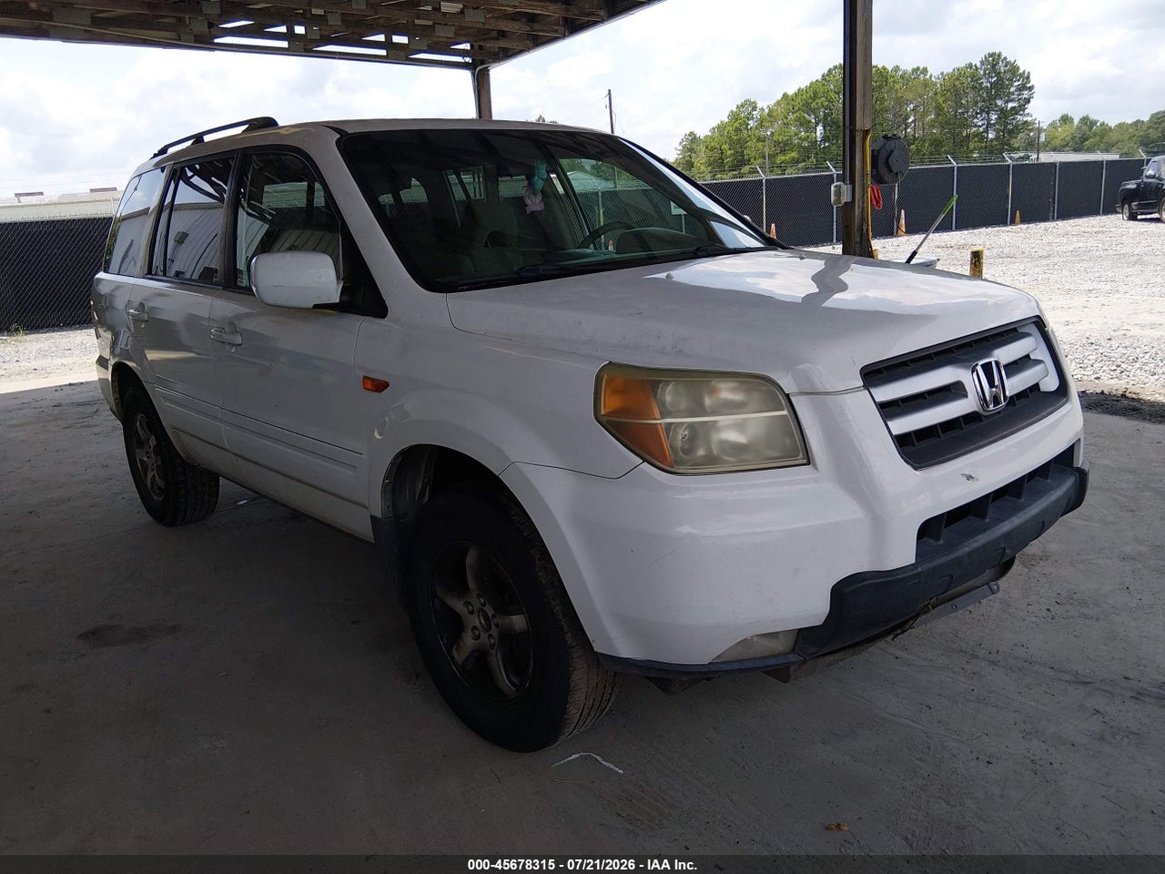 5FNYF18496B****** · 2006 HONDA PILOT EX