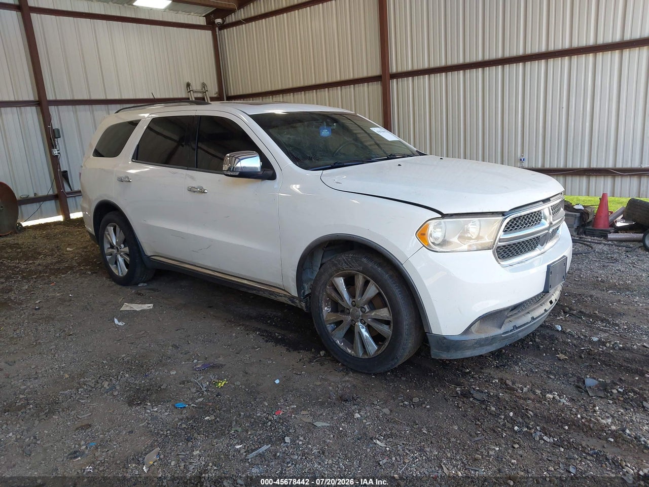 1D4RD4GG2BC****** · 2011 DODGE DURANGO CREW