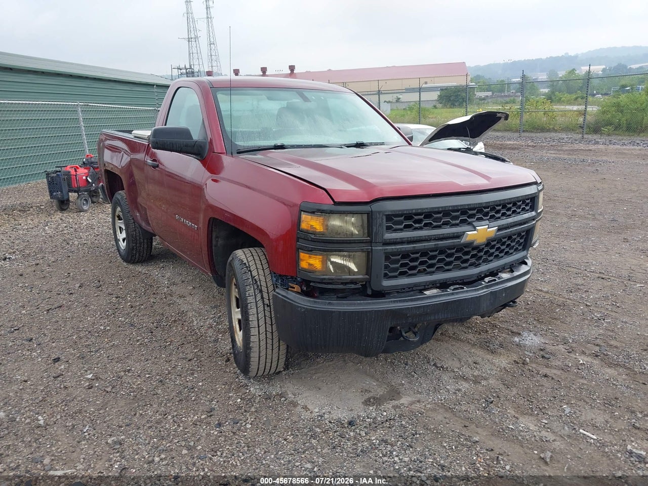 1GCNKPEH3EZ****** · 2014 CHEVROLET SILVERADO 1500 WORK TRUCK